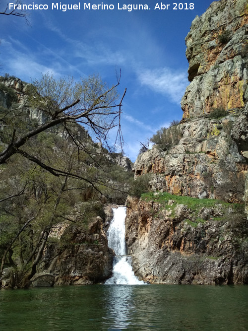 Cascada del Negrillo - Cascada del Negrillo. 