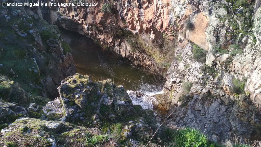 Cascada del Cimbarrillo - Cascada del Cimbarrillo. Parte alta