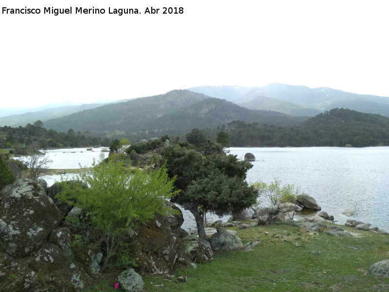 Pantano del Burguillo - Pantano del Burguillo. Desde el Cerro del Enebral