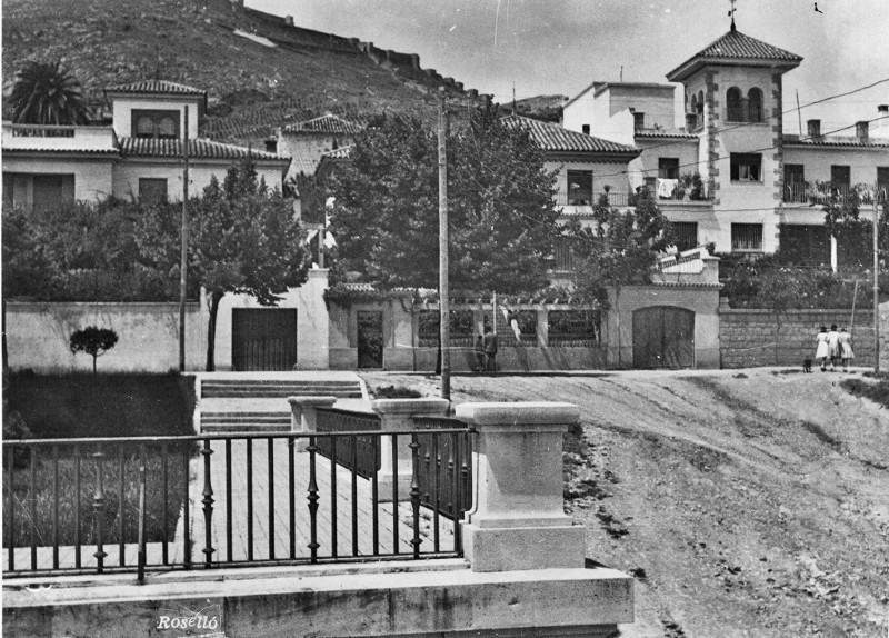 Calle Arquitecto Berges - Calle Arquitecto Berges. Foto antigua