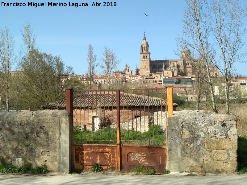 Molino del Arrabal - Molino del Arrabal. Molino con las catedrales al fondo