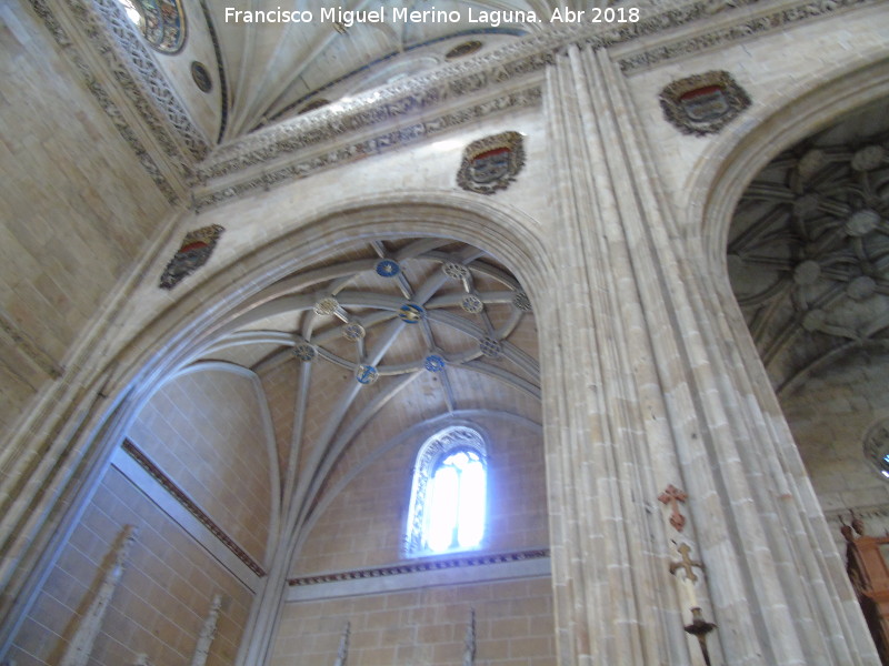 Catedral Nueva. Capilla de San Clemente - Catedral Nueva. Capilla de San Clemente. Bvedas de crucera