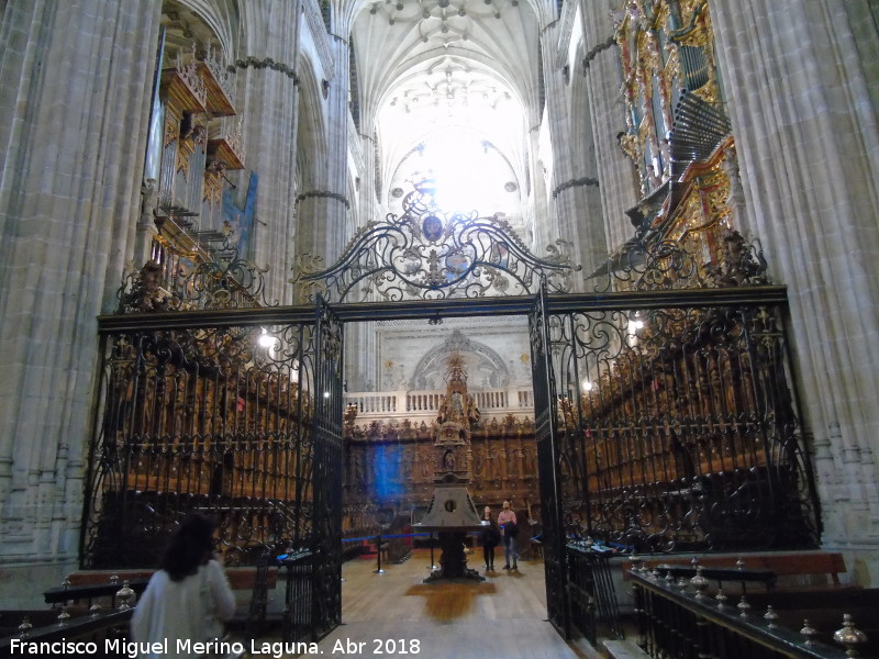 Catedral Nueva. Coro - Catedral Nueva. Coro. 