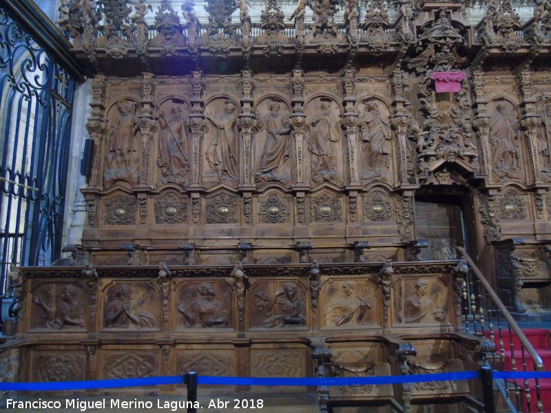 Catedral Nueva. Coro - Catedral Nueva. Coro. Sillera