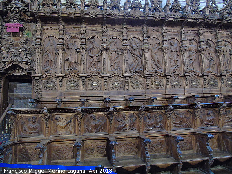 Catedral Nueva. Coro - Catedral Nueva. Coro. Sillera