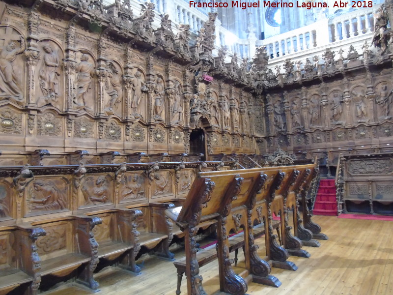 Catedral Nueva. Coro - Catedral Nueva. Coro. Sillera