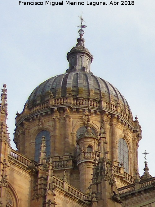 Catedral Nueva. Cimborrio - Catedral Nueva. Cimborrio. 