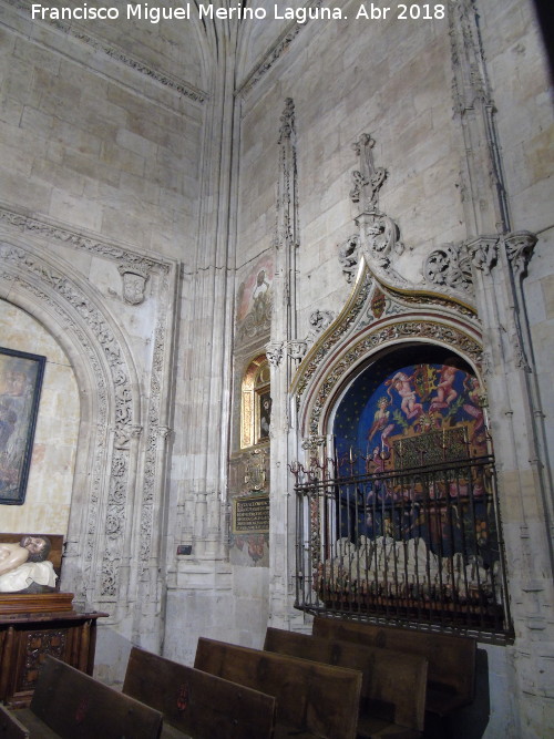 Catedral Nueva. Capilla de San Bartolom - Catedral Nueva. Capilla de San Bartolom. Sepulcro