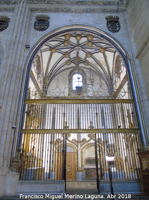 Catedral Nueva. Capilla de San Lorenzo - Catedral Nueva. Capilla de San Lorenzo. 