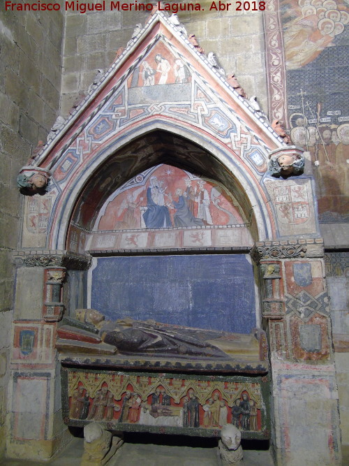 Catedral Vieja. Capilla de San Martn - Catedral Vieja. Capilla de San Martn. Sepulcro