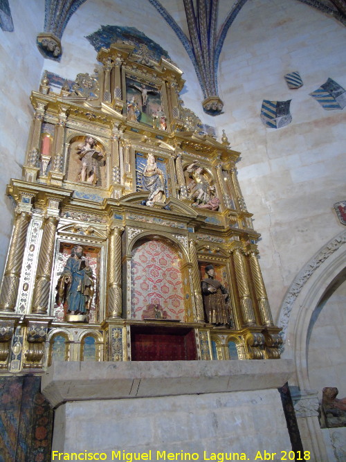 Catedral Vieja. Capilla Anaya - Catedral Vieja. Capilla Anaya. Retablo