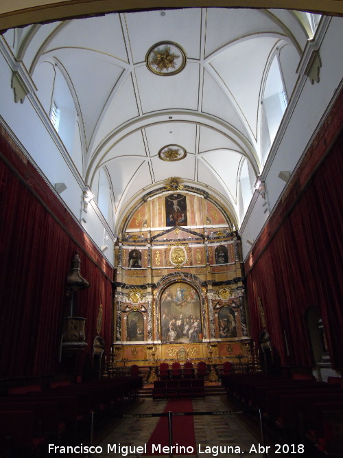 Escuelas Mayores. Capilla - Escuelas Mayores. Capilla. Interior