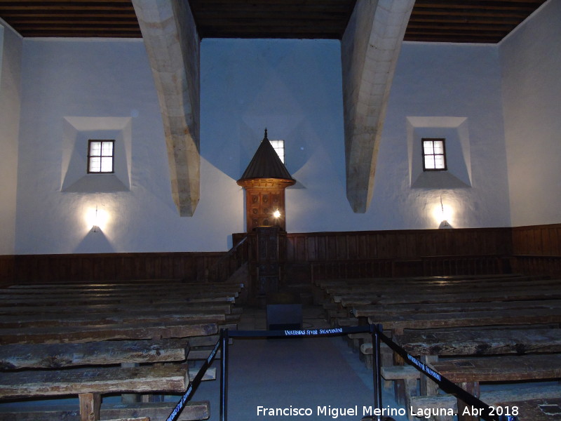 Escuelas Mayores. Aula Fray Luis de Len - Escuelas Mayores. Aula Fray Luis de Len. 