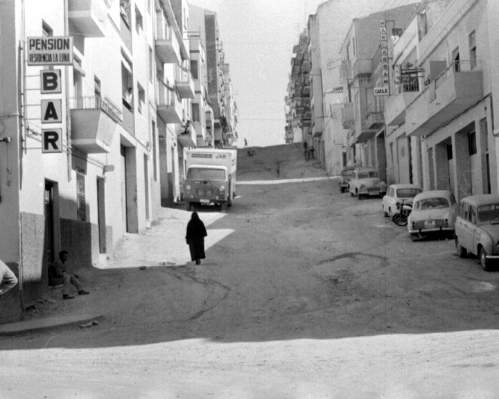 Calle Maestro Cebrin - Calle Maestro Cebrin. Foto antigua