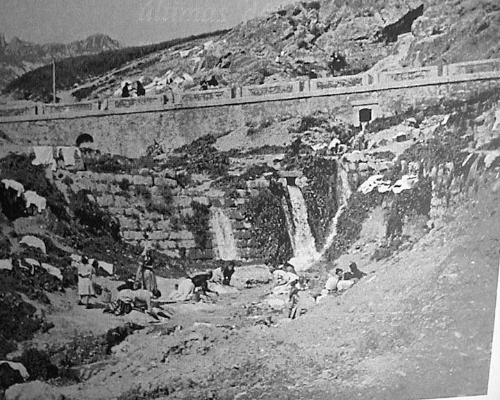 Puente de Santa Ana - Puente de Santa Ana. Foto antigua