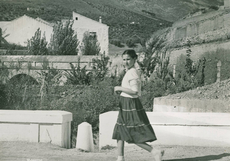 Puente de Santa Ana - Puente de Santa Ana. Foto antigua. Archivo IEG