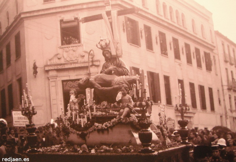 Semana Santa - Semana Santa. Ntra Sra de las Angustias. Aos 40. Foto de Jos Ortega