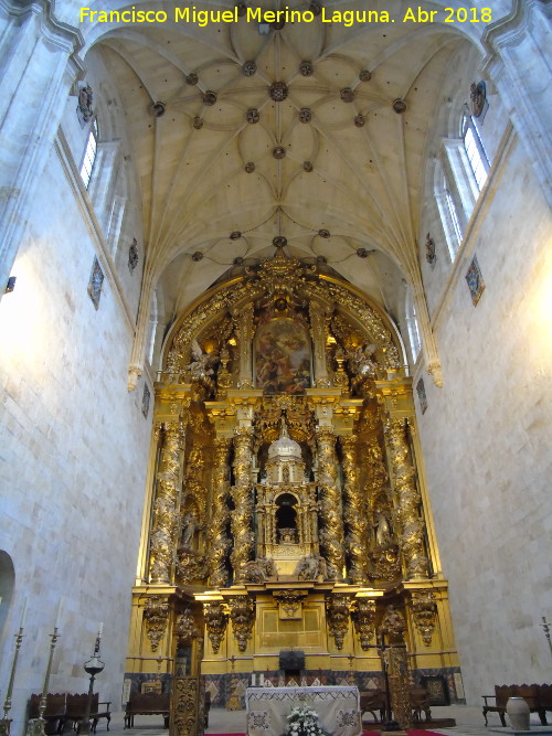 Convento de San Esteban. Iglesia - Convento de San Esteban. Iglesia. Presbiterio