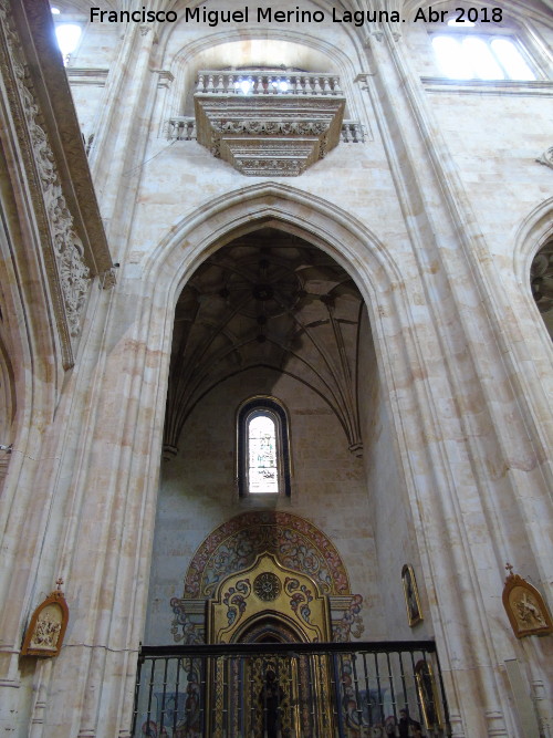 Convento de San Esteban. Capilla Cuerta del Evangelio - Convento de San Esteban. Capilla Cuerta del Evangelio. 