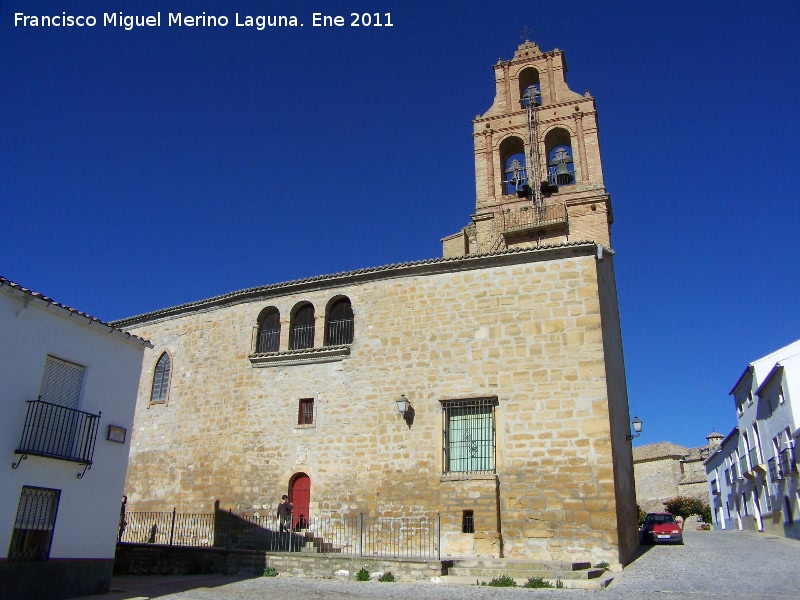 Plaza del Rey Alhamar - Plaza del Rey Alhamar. Iglesia de Santa Mara