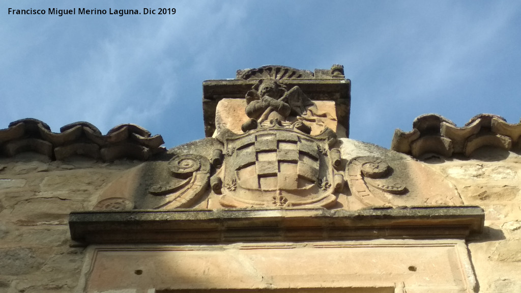 Casa de la Calle Luna y Sol n 16 - Casa de la Calle Luna y Sol n 16. Escudo