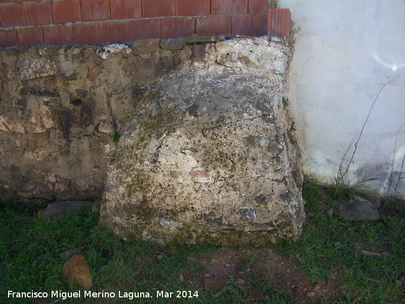 Horno del Cortijo Los Menchones - Horno del Cortijo Los Menchones. Restos del horno