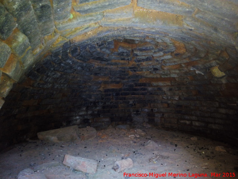 Horno del Cortijo de Julio - Horno del Cortijo de Julio. Interior