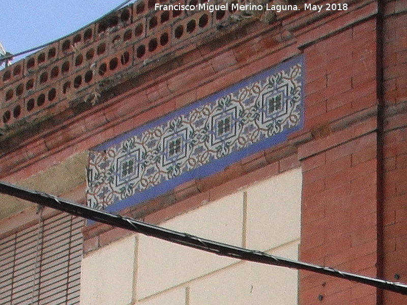 Casa de la Calle Sor ngela n 13 - Casa de la Calle Sor ngela n 13. Azulejos