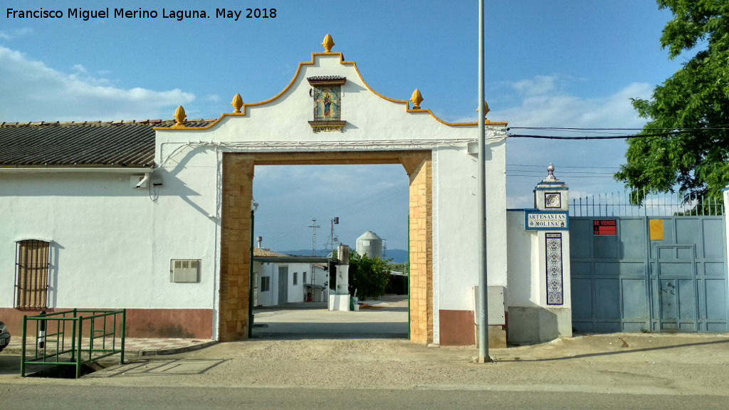 Hornacina de la Calle Arjona - Hornacina de la Calle Arjona. Situacin