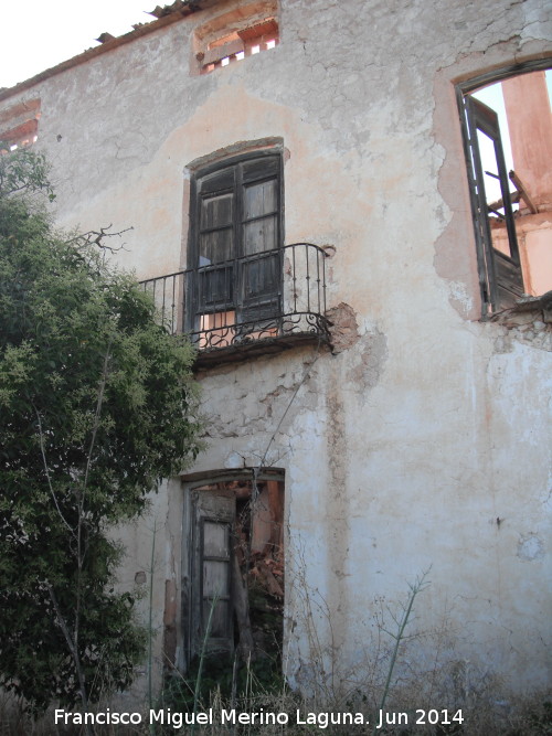 Cortijo de La Magdalena - Cortijo de La Magdalena. Fachada trasera