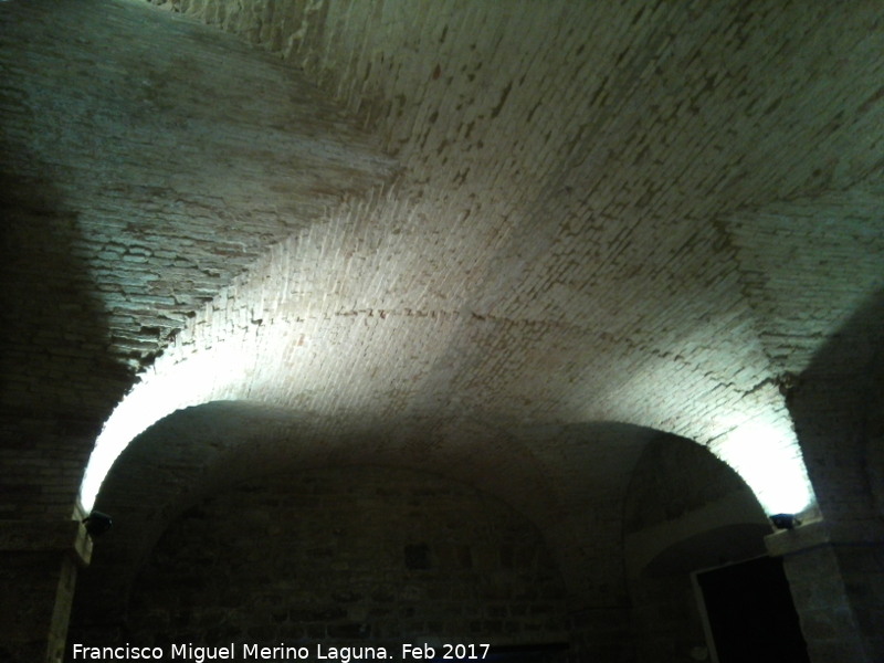 Santuario de las Reliquias - Santuario de las Reliquias. Bveda de ladrillo del stano