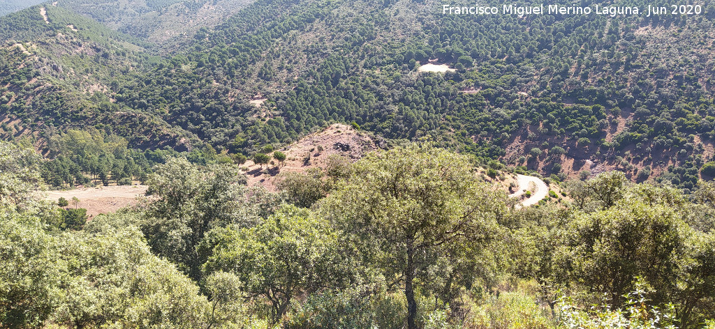 Cerro Chozas del Centenillo - Cerro Chozas del Centenillo. Desde el Cerro del Plomo