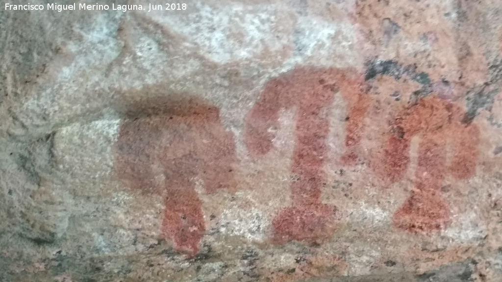 Pinturas rupestres de la Cueva Chica - Pinturas rupestres de la Cueva Chica. 