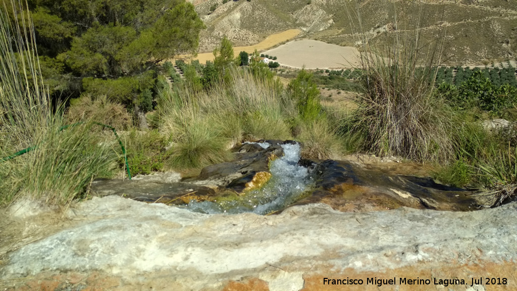 Poblado prehistrico de Alicn - Poblado prehistrico de Alicn. Canalizacin de agua hacia el poblado