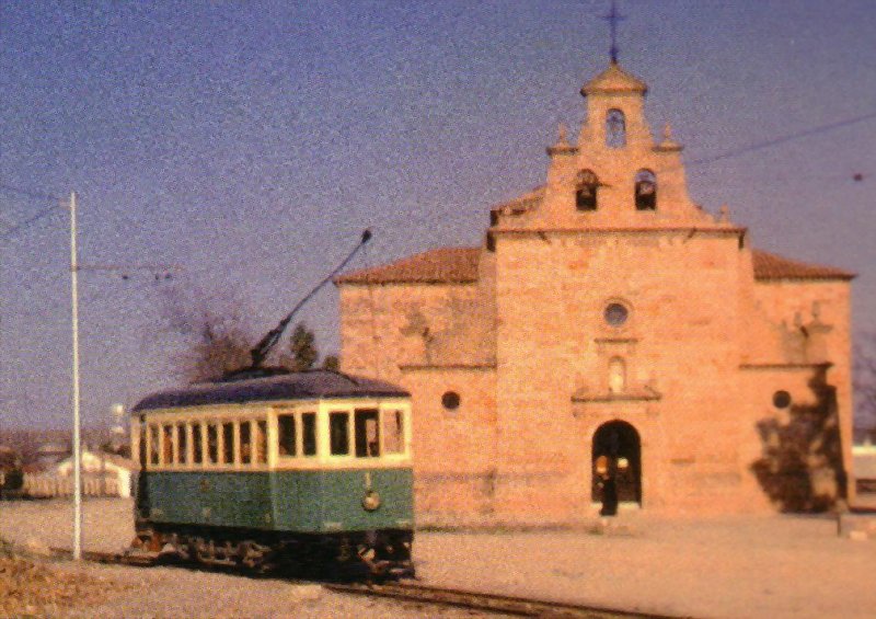 Tranva de Linares - Tranva de Linares. A su paso por Linarejos