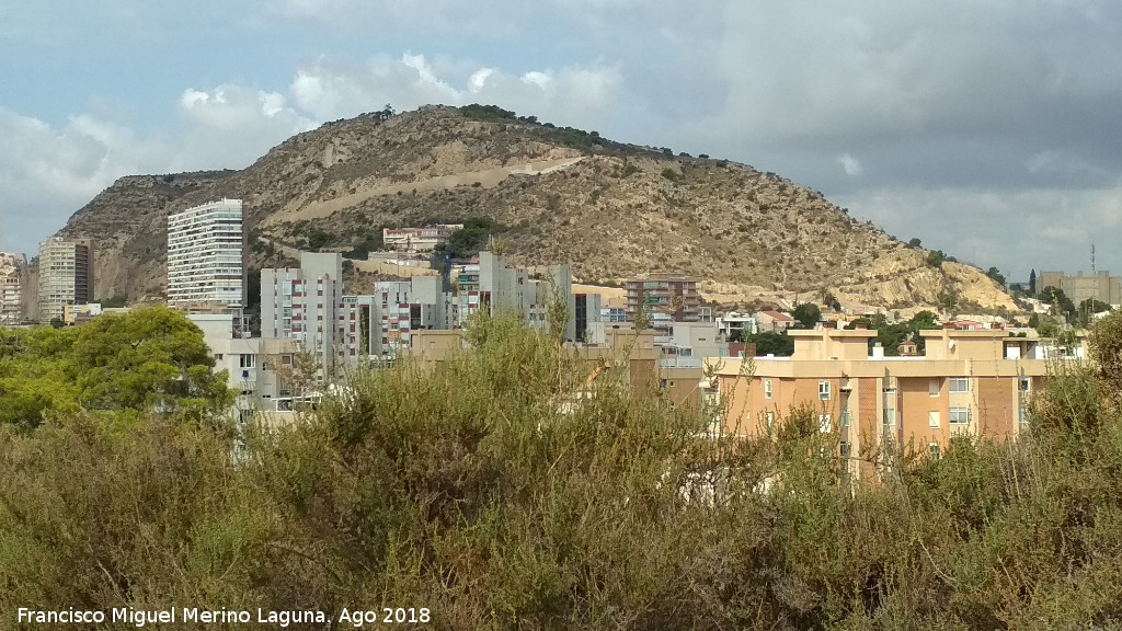 Sierra de San Julin - Sierra de San Julin. Desde Lucentum