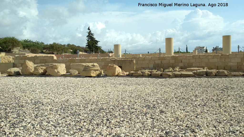 Lucentum. Foro - Lucentum. Foro. Piezas arqueolgicas del foro