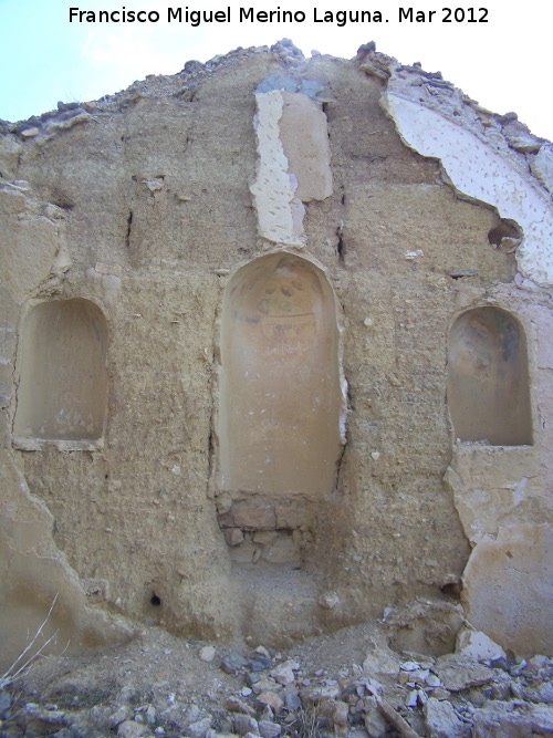 Ermita de San Antn - Ermita de San Antn. Hornacinas del Altar