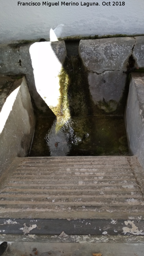 Lavadero de la Fuente Hondera - Lavadero de la Fuente Hondera. Pila de lavar