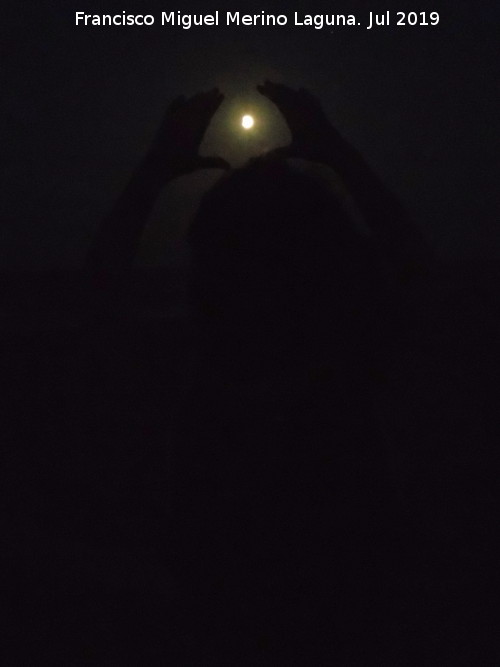 Luna - Luna. Eclipse desde Santa Pola