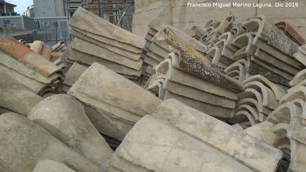 Catedral de Jan. Tejados - Catedral de Jan. Tejados. Tejas