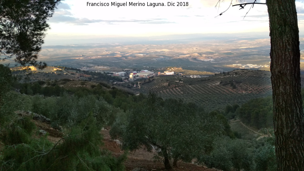 Camino de la Zarza - Camino de la Zarza. Vistas hacia La Imora