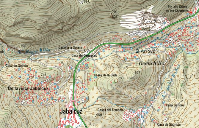 Casera de Labella - Casera de Labella. Mapa