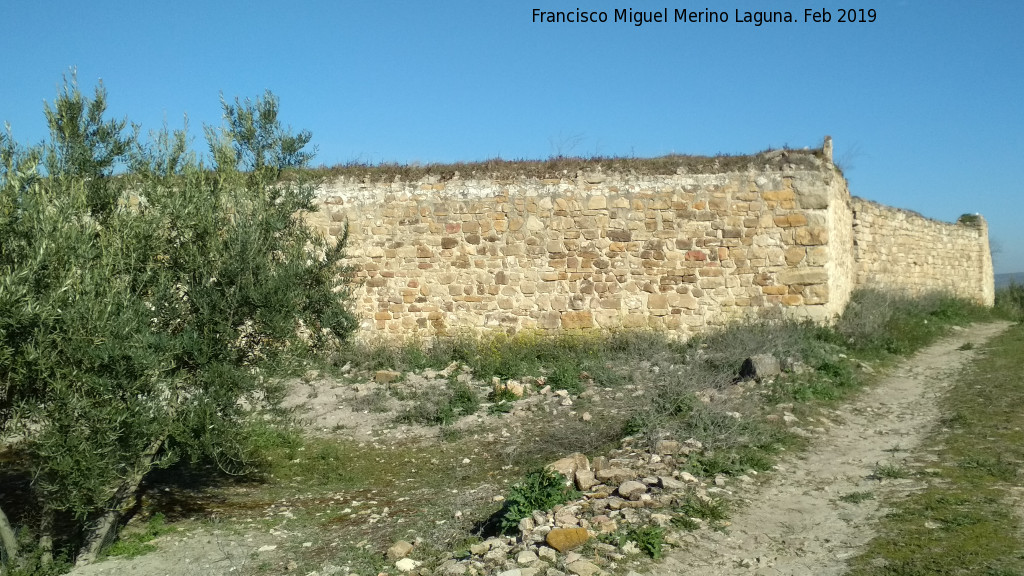 Cortijo de San Pedro - Cortijo de San Pedro. Muros de piedra