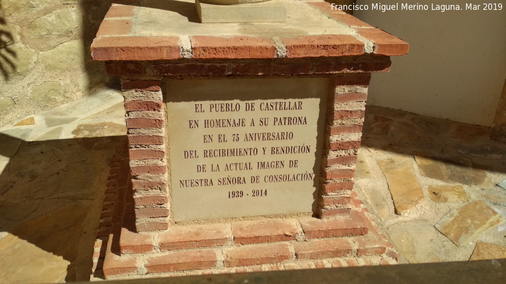 1939 - 1939. Monumento a la Virgen de la Consolacin - Castellar