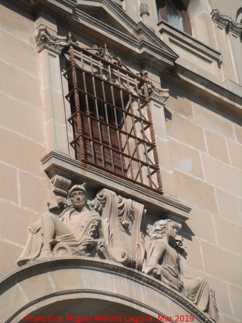 Edificio de Banesto - Edificio de Banesto. Ventana