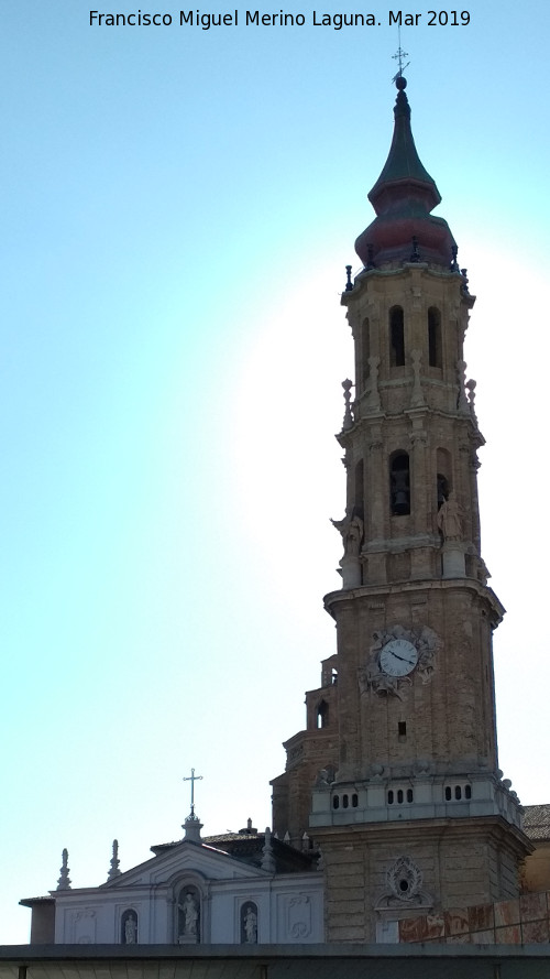 Catedral del Salvador. Campanario - Catedral del Salvador. Campanario. 