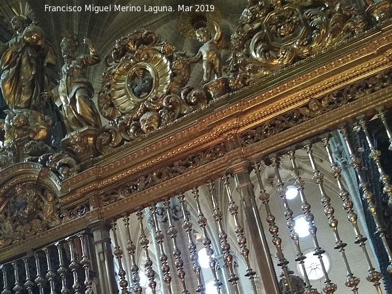 Catedral del Salvador. Coro - Catedral del Salvador. Coro. Detalle