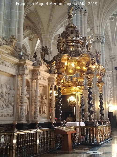 Catedral del Salvador. Trascoro - Catedral del Salvador. Trascoro. 