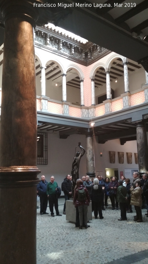 Palacio de los Condes de Argillo - Palacio de los Condes de Argillo. Patio